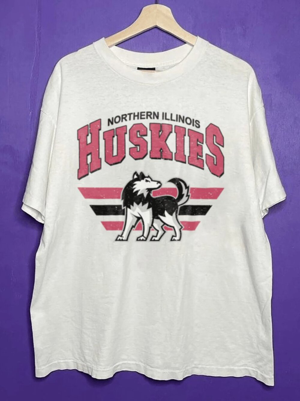 Vintage Northern Illinois Huskies Football Shirt, Northern Illinois University